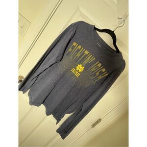 Notre Dame men’s long sleeve tshirt size medium